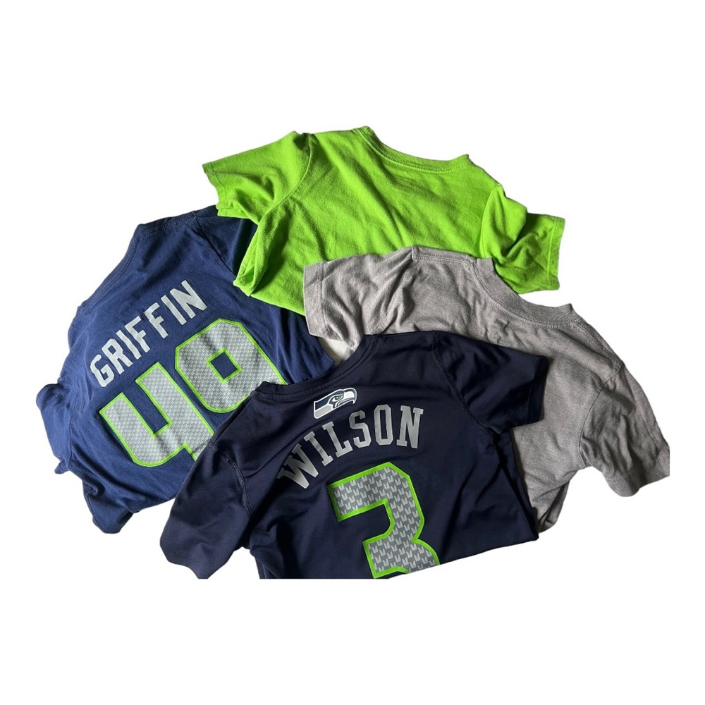 Lots of 4 Seahawks youth shirts